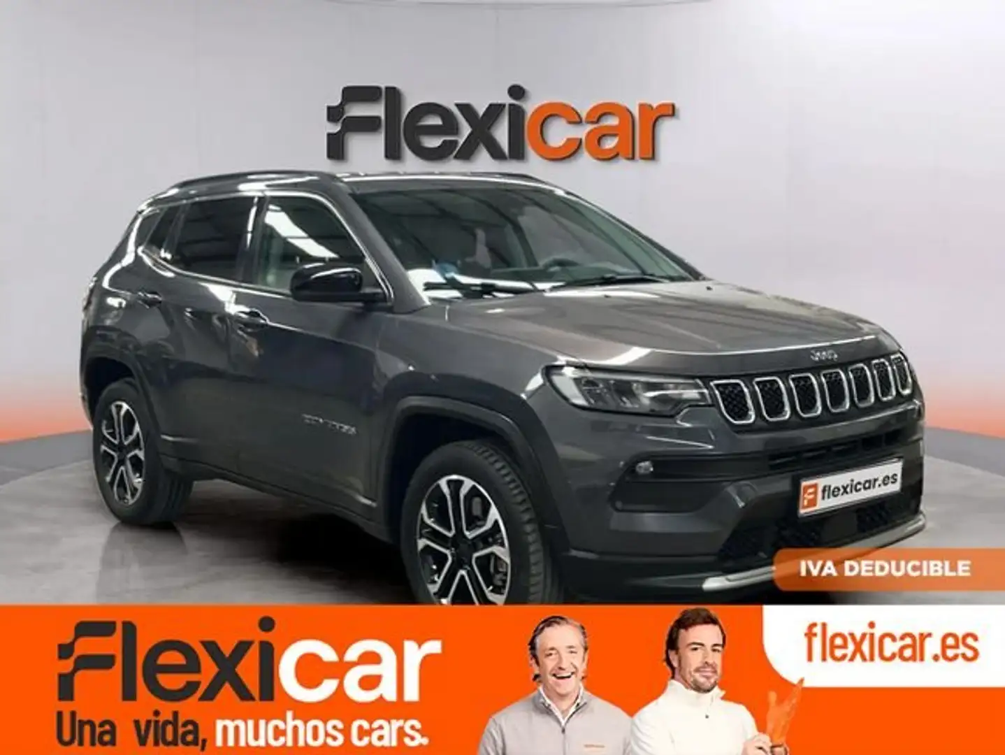 Jeep Compass 1.3 PHEV Limited EAWD Aut. 190 Gris - 1