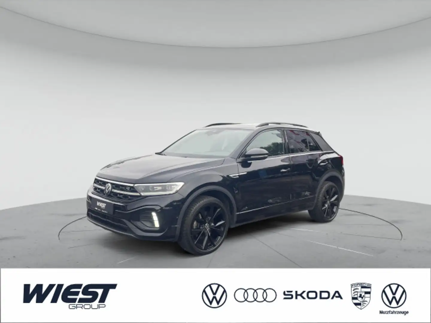 Volkswagen T-Roc 1.5 TSI R-Line SHZ Pano. IQ Drive RFK ACC Schwarz - 1