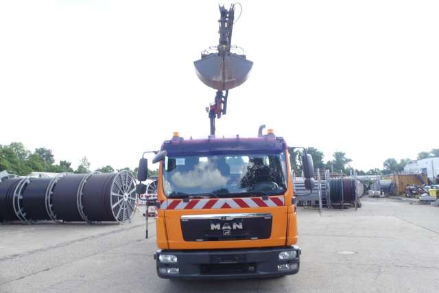 MAN TGL 8.220 Meiller Kran Palfinger*Klima*Temp*2AHK