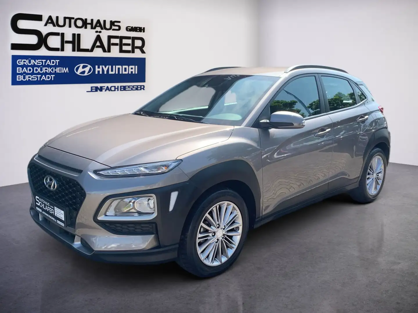Hyundai KONA KONA 1.0 T-GDI Trend Kamera Sitzheizung Grey - 1