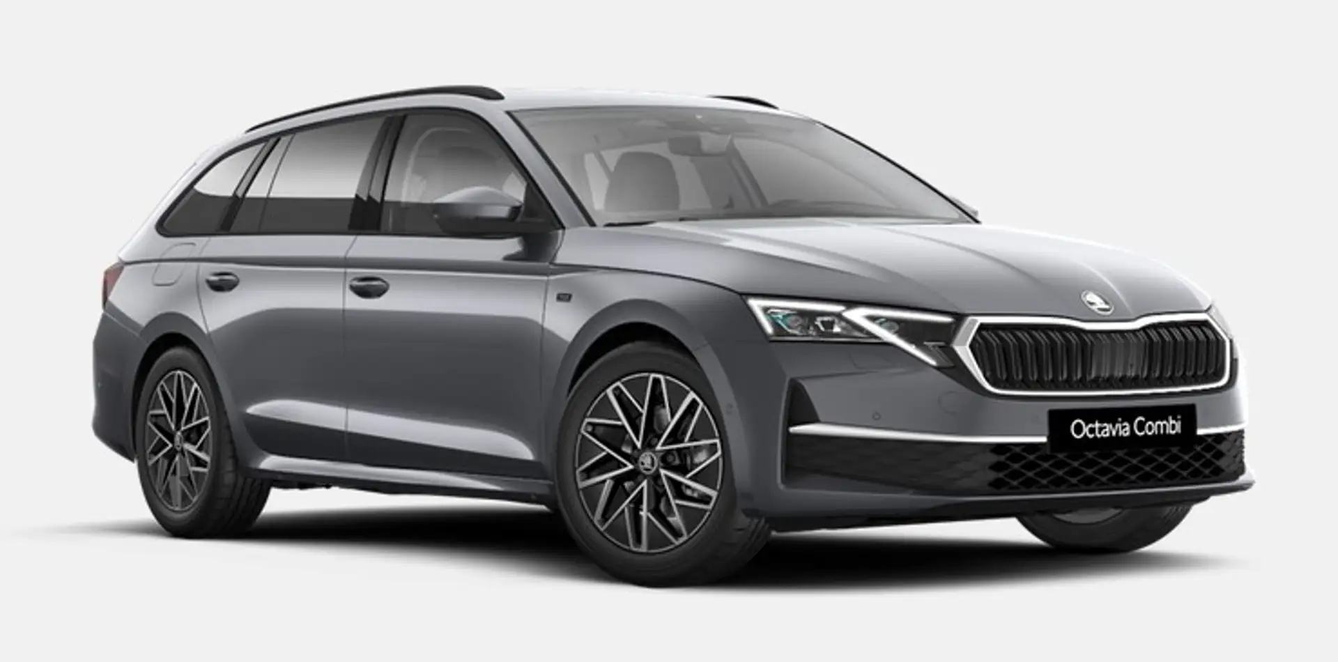 Skoda Octavia Combi Tour 2.0 TDI DSG Navi AHK ACC Grau - 1