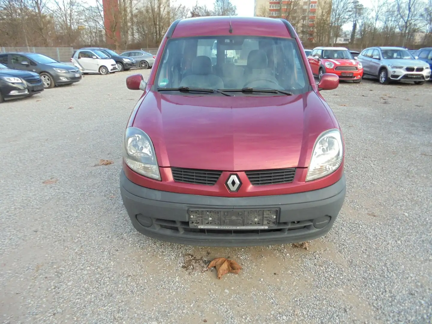 Renault Kangoo Edition 1.2 16V ~ Klima ~ Ahk ~ 5 Sitzer Červená - 2