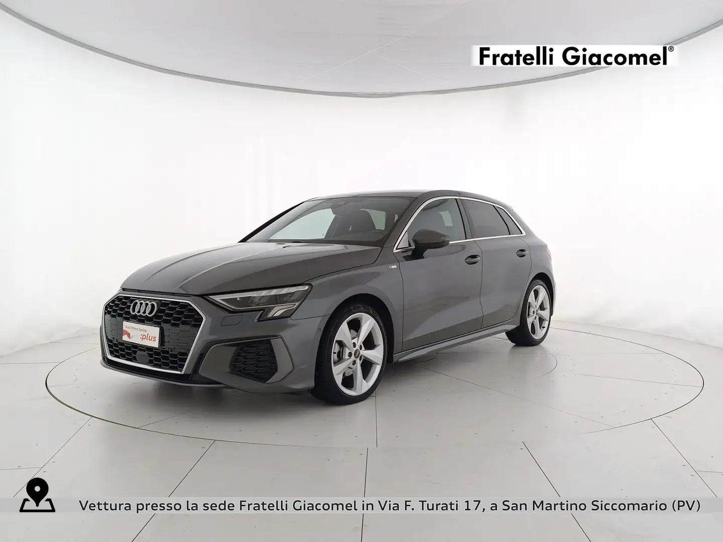 Audi A3 sportback 35 2.0 tdi s line edition s-tronic Grigio - 1