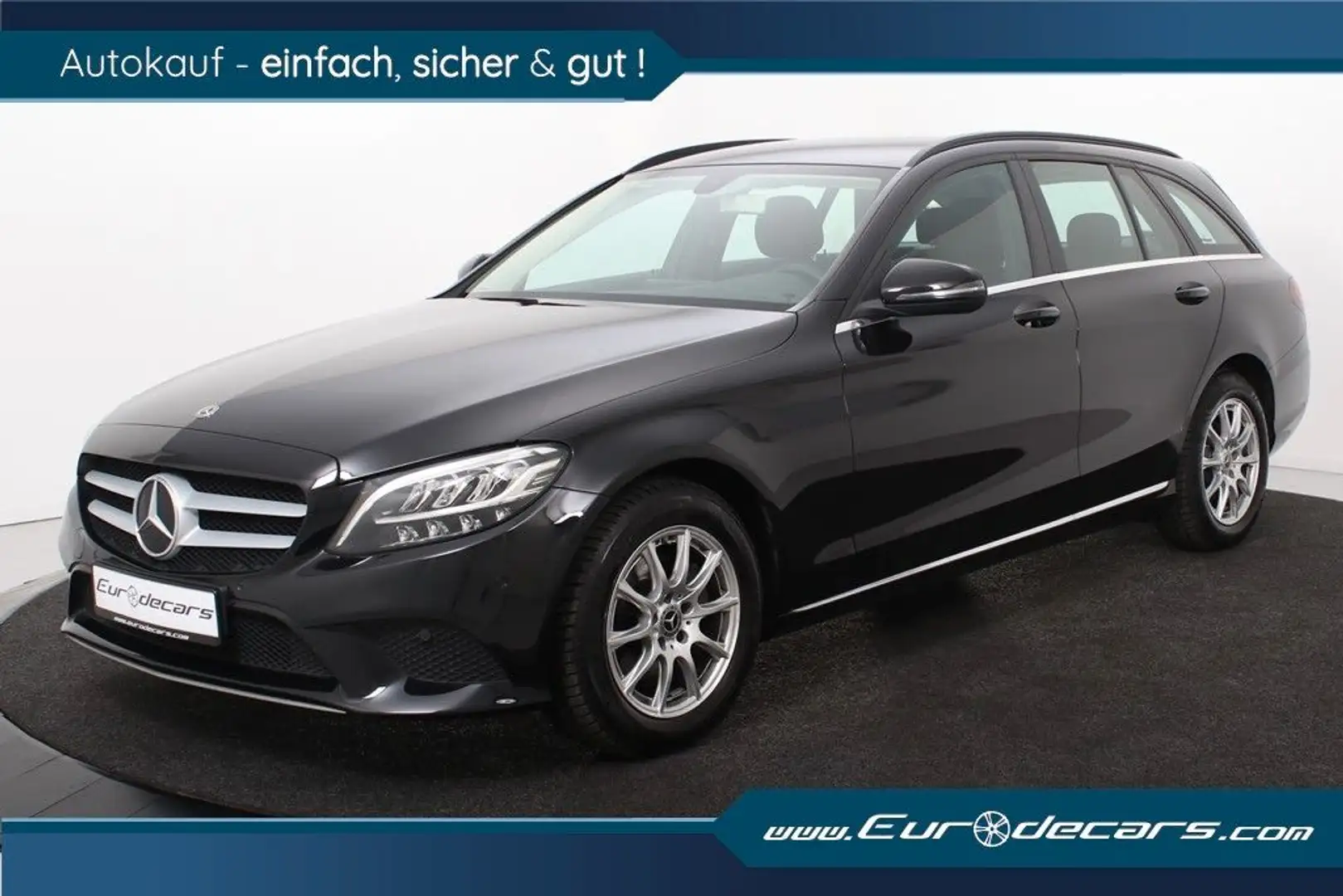 Mercedes-Benz C 180 d T *1.Hand*Navi*SHZ*Kamera*EHK* Schwarz - 1