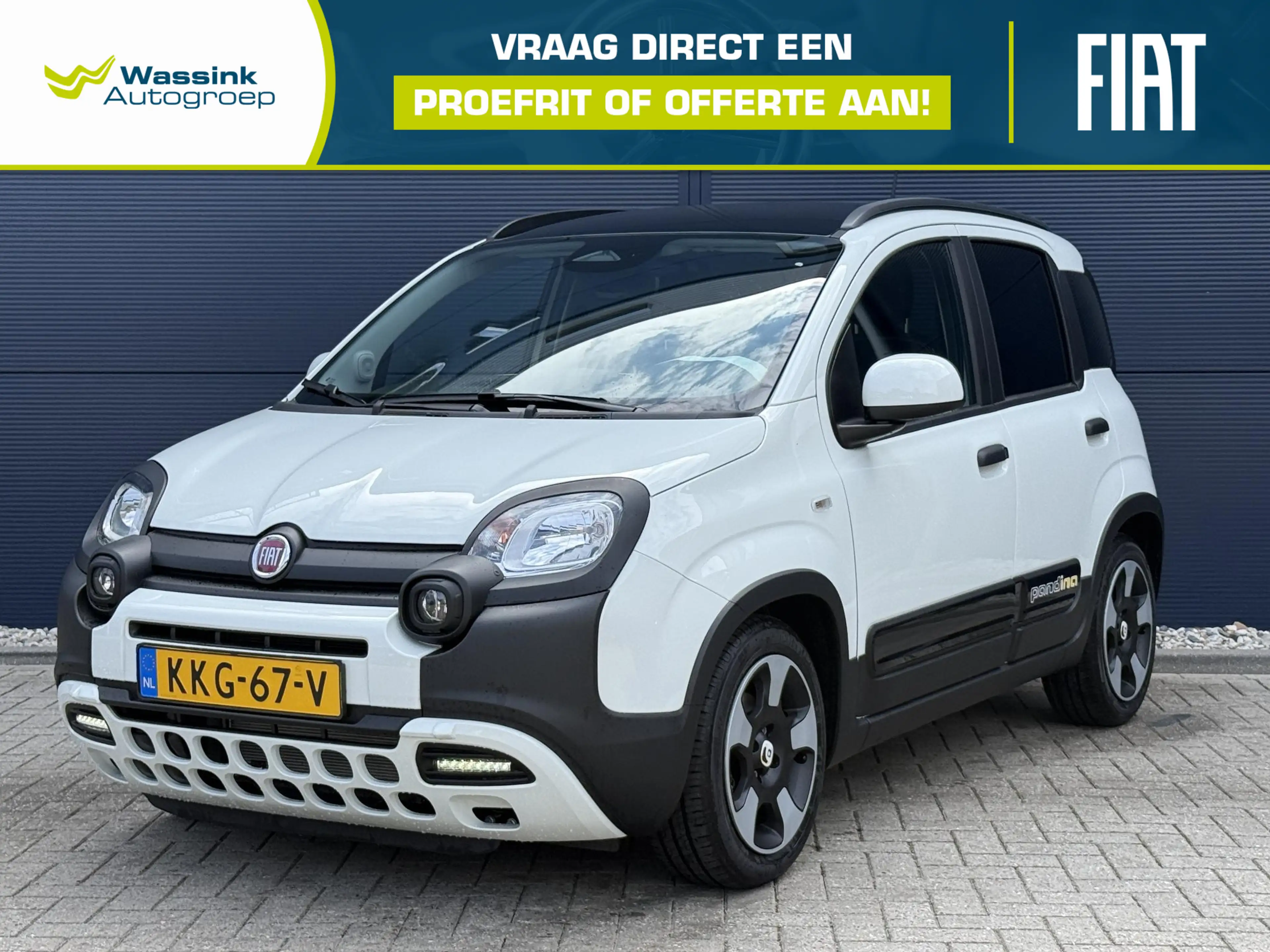 Fiat Panda 1.0 Hybrid Pandina | Carplay/Android Auto | Airco