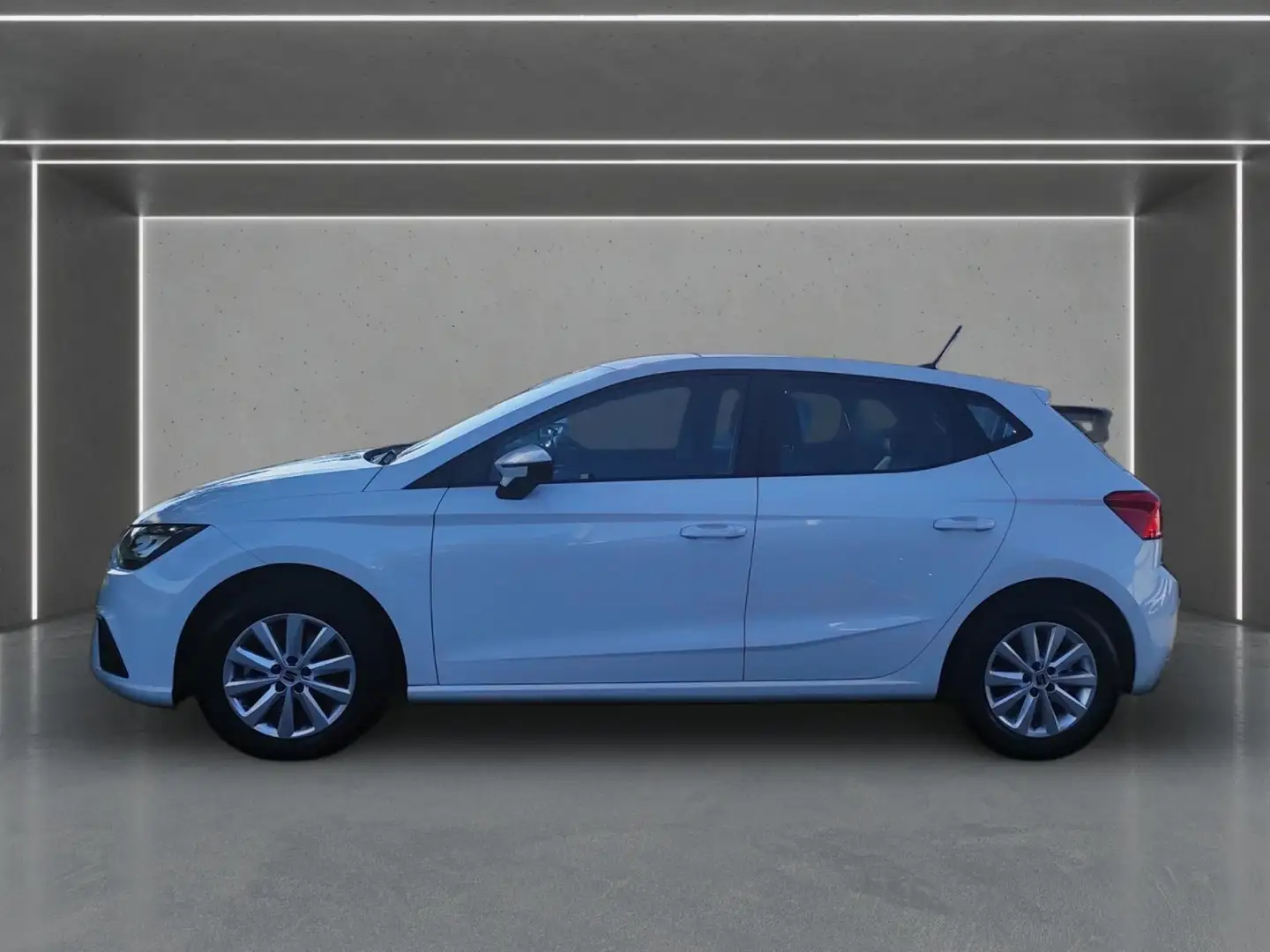 SEAT Ibiza 1.0 TSI Style DSG *GRA*PDC*KLIMA* Weiß - 2