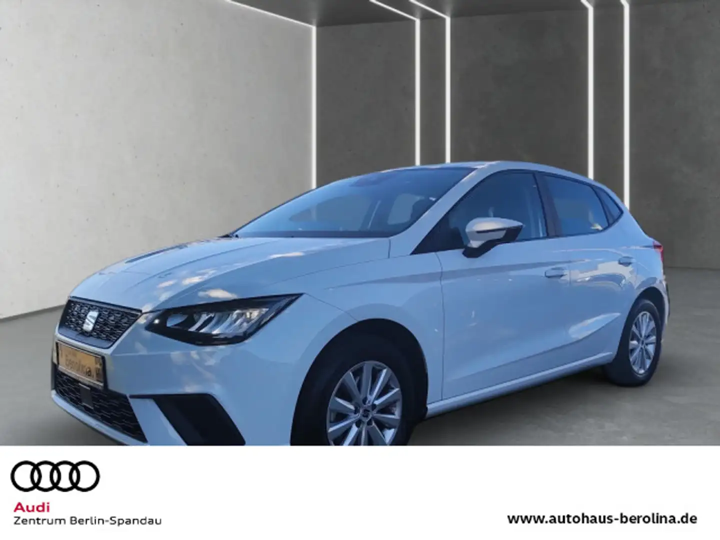 SEAT Ibiza 1.0 TSI Style DSG *GRA*PDC*KLIMA* Weiß - 1