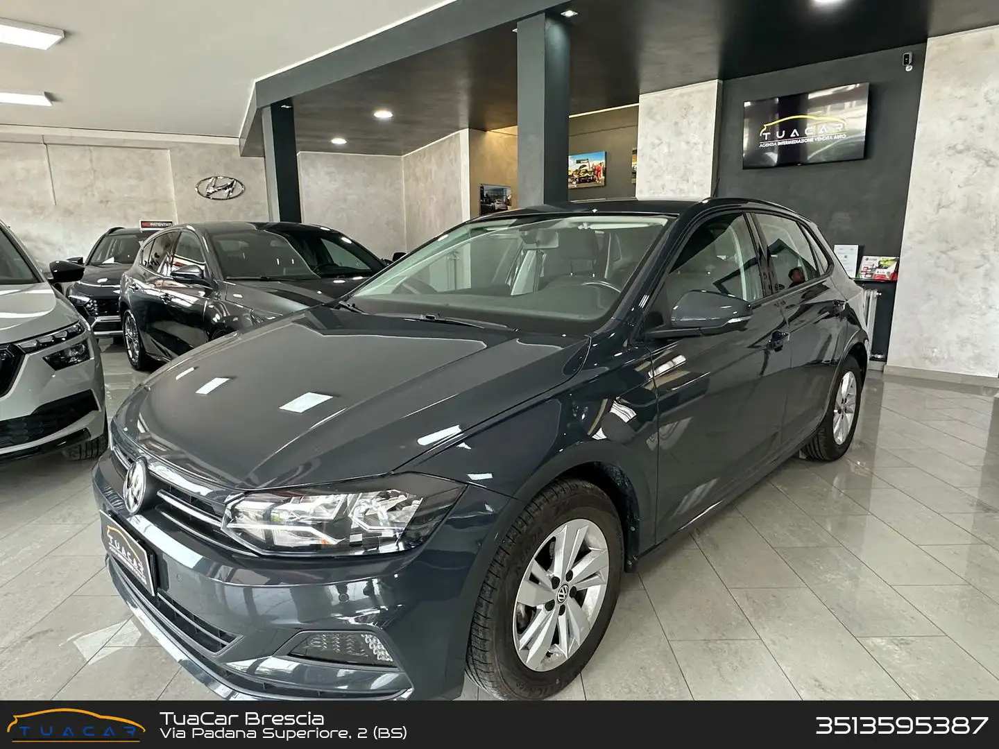 Volkswagen Polo Comfortline 1.0 evo NEOPATENTATI Grijs - 1