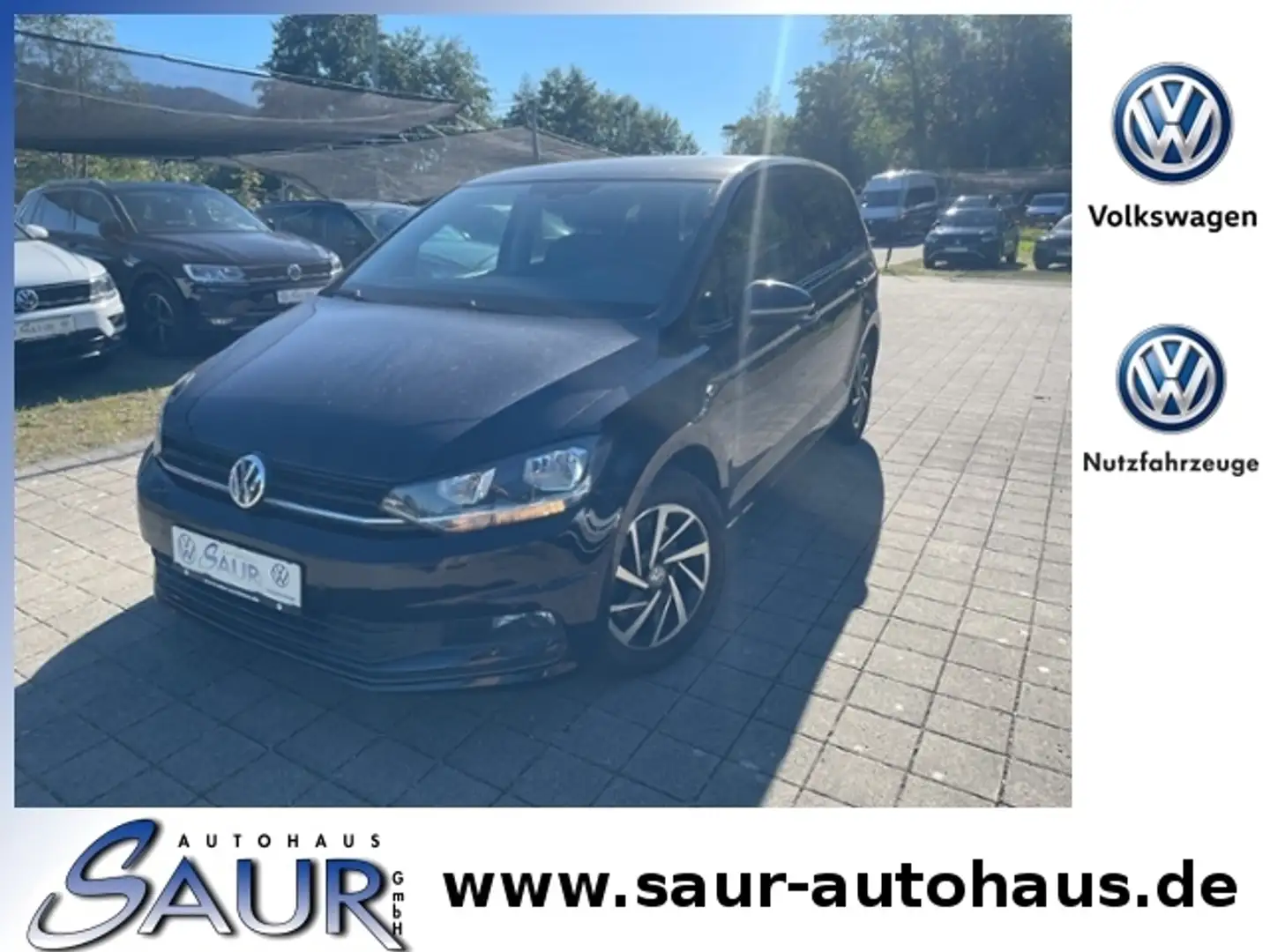 Volkswagen Touran 1.2 TSI Trendline BMT*Clima*SHZ*PDC*Bremsen neu A Schwarz - 1