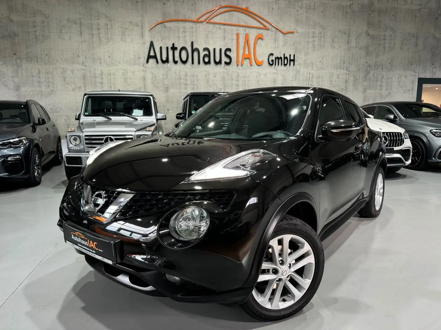 Nissan Juke Visia/RFK/NAVI/TOUCH/TEMPOMAT/KLIMA Schwarz - 1