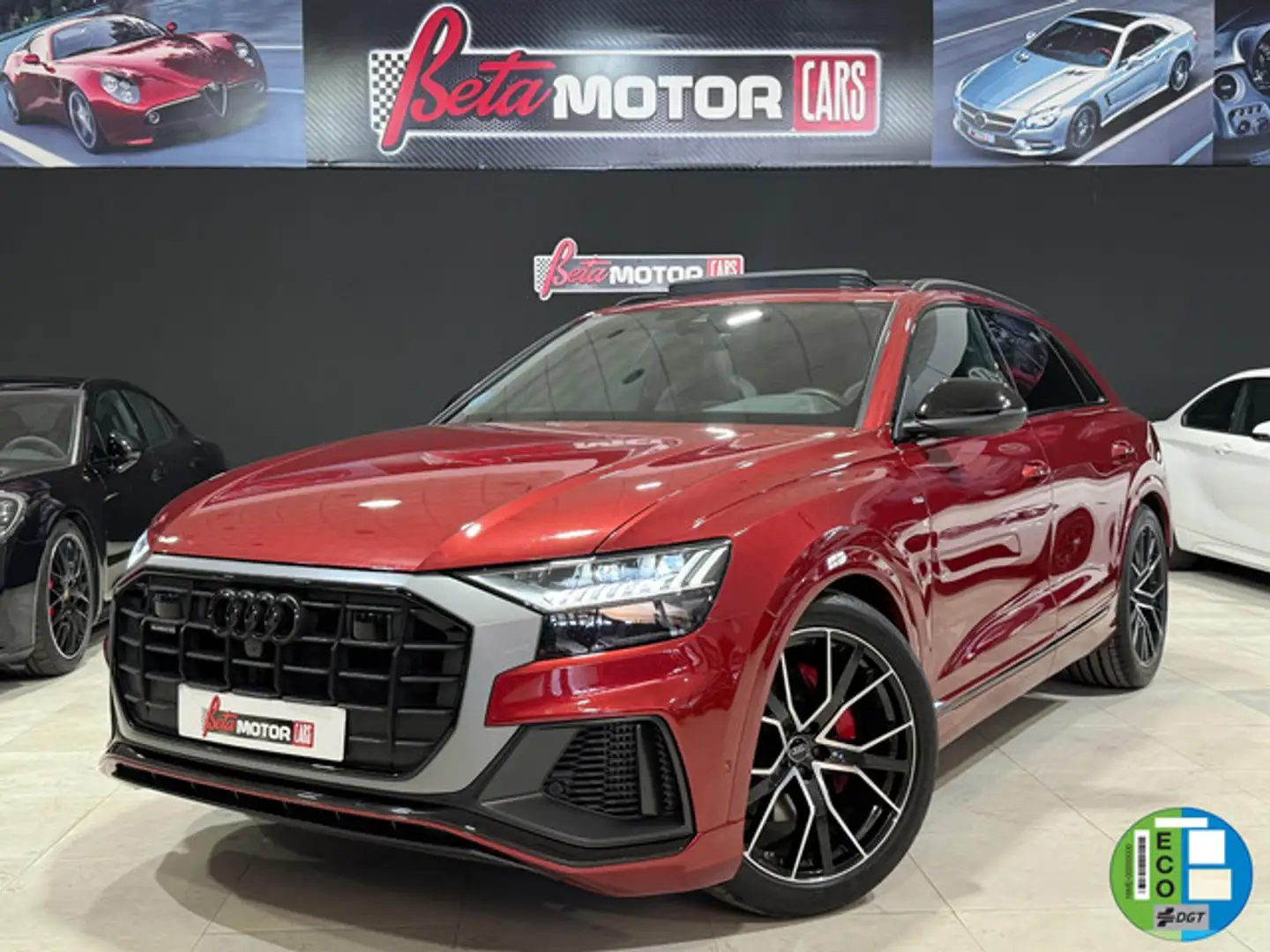 Audi Q8 55 TFSI Black line plus quattro tiptronic Rojo - 1
