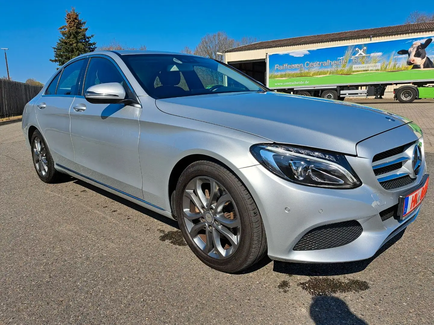 Mercedes-Benz C 200 C -Klasse Lim. C 200 d G-Tronic Plus Silber - 2