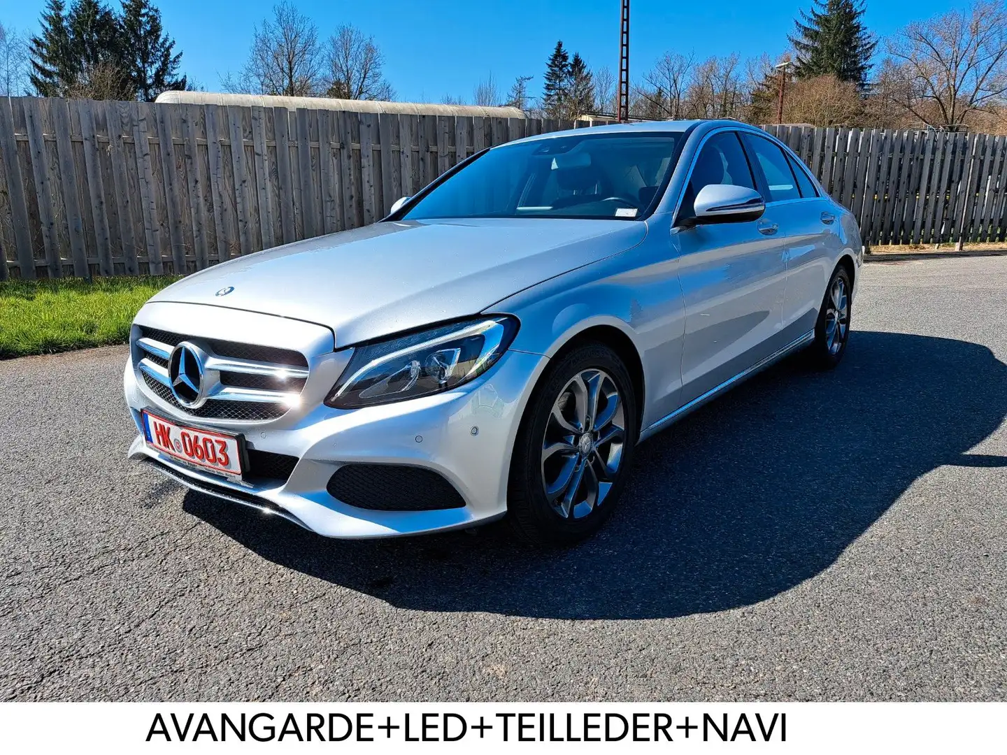 Mercedes-Benz C 200 C -Klasse Lim. C 200 d G-Tronic Plus Silber - 1