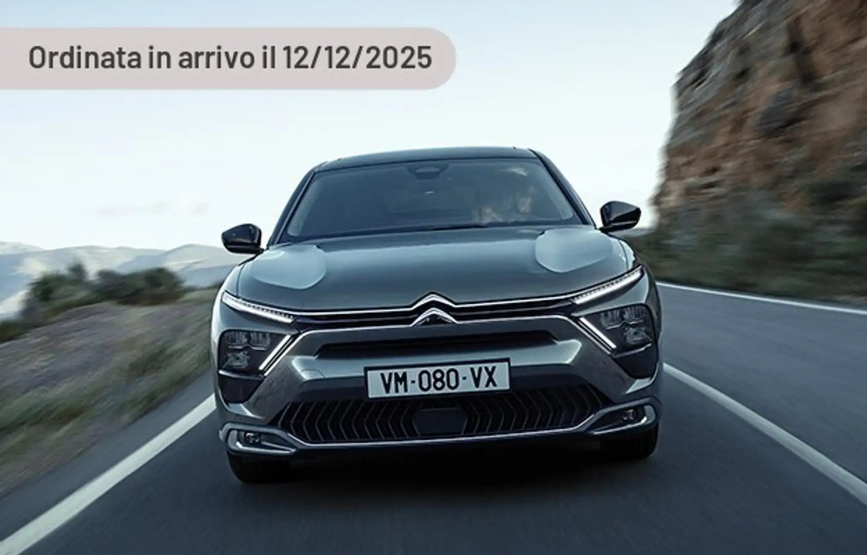 Citroen C5 X Hybrid 145 e-DCS6 Plus Argento - 2