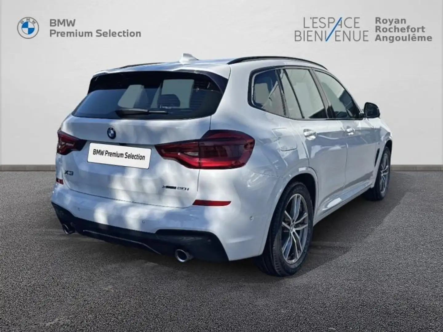 BMW X3 xDrive20iA 184ch M Sport Blanc - 2