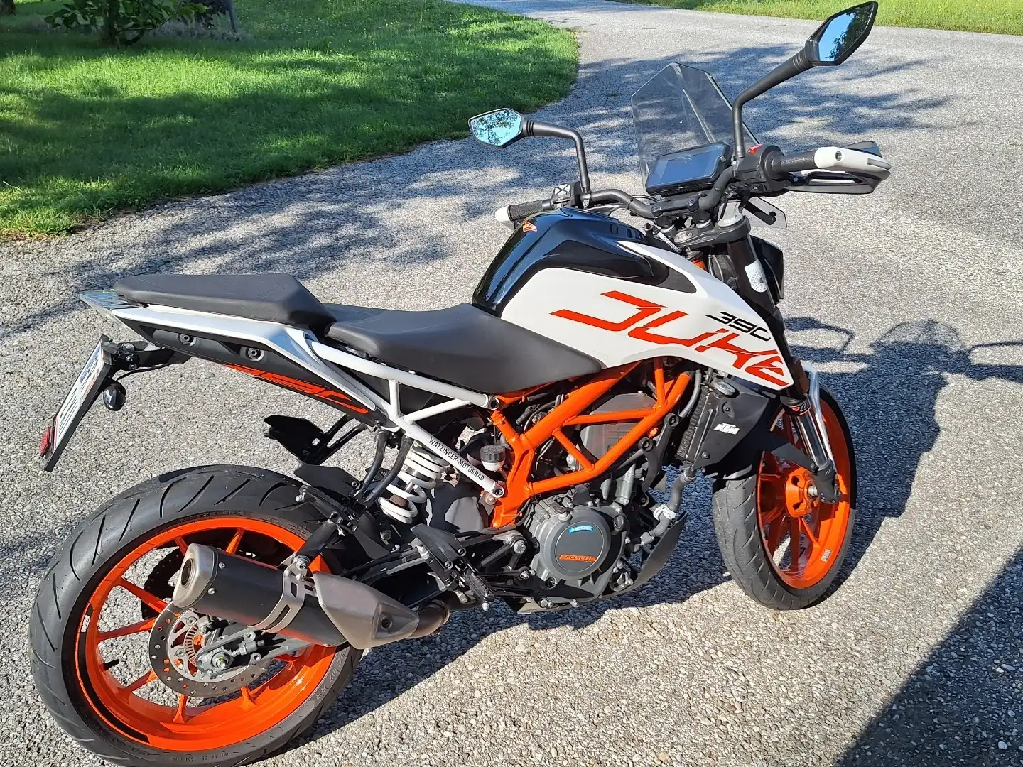 KTM 390 Duke Weiß - 2