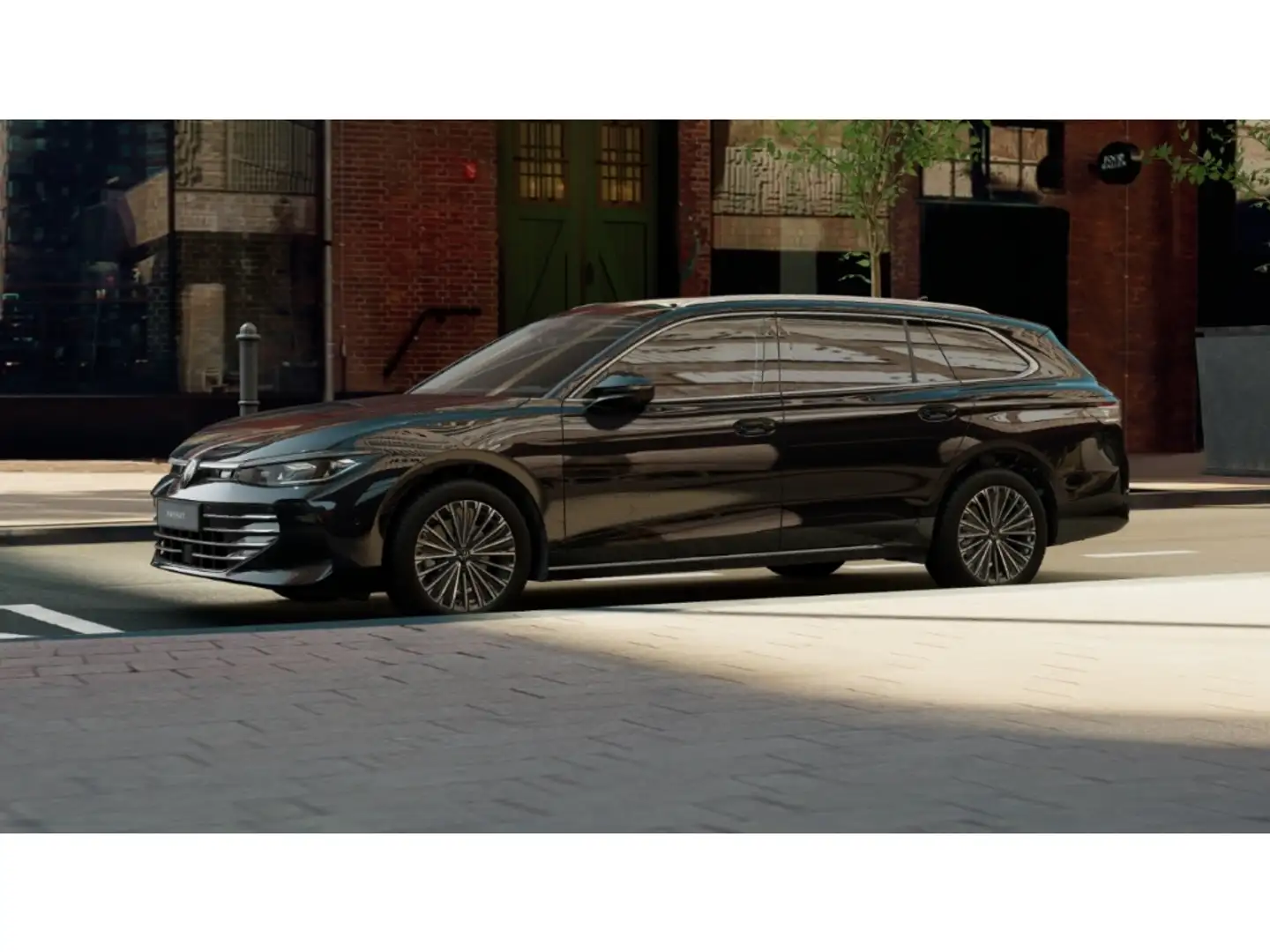 Volkswagen Passat Variant 2.0TDI DSG Elegance Matrix AHK Navi Rear View Schwarz - 2