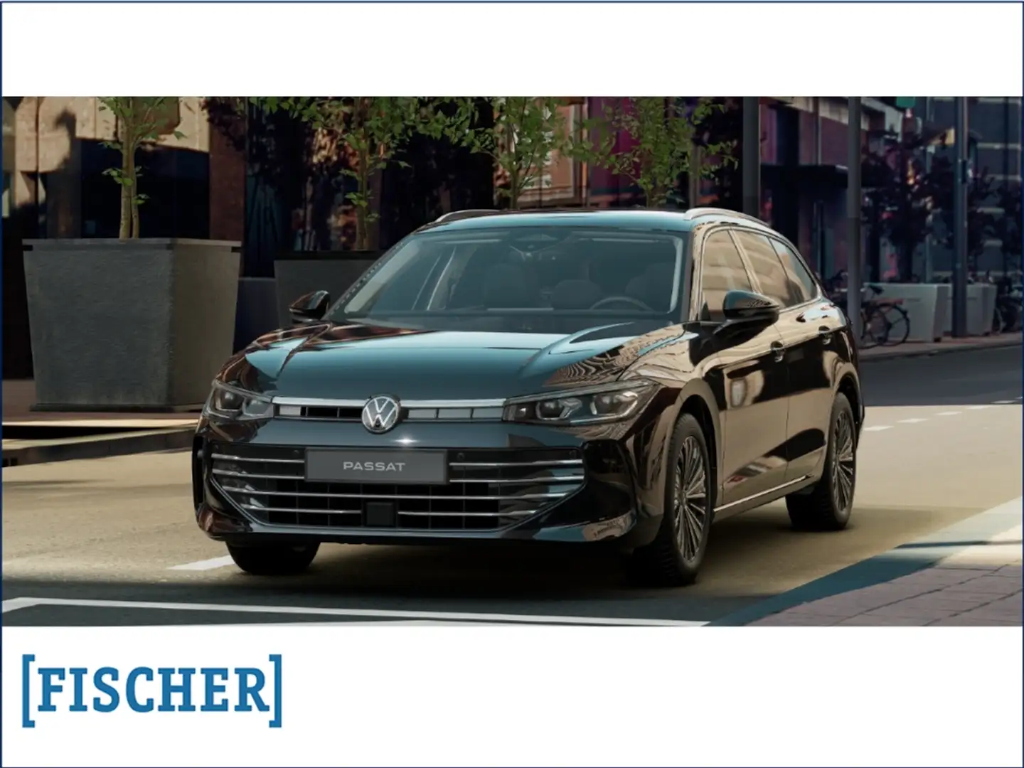 Volkswagen Passat Variant 2.0TDI DSG Elegance Matrix AHK Navi Rear View Schwarz - 1