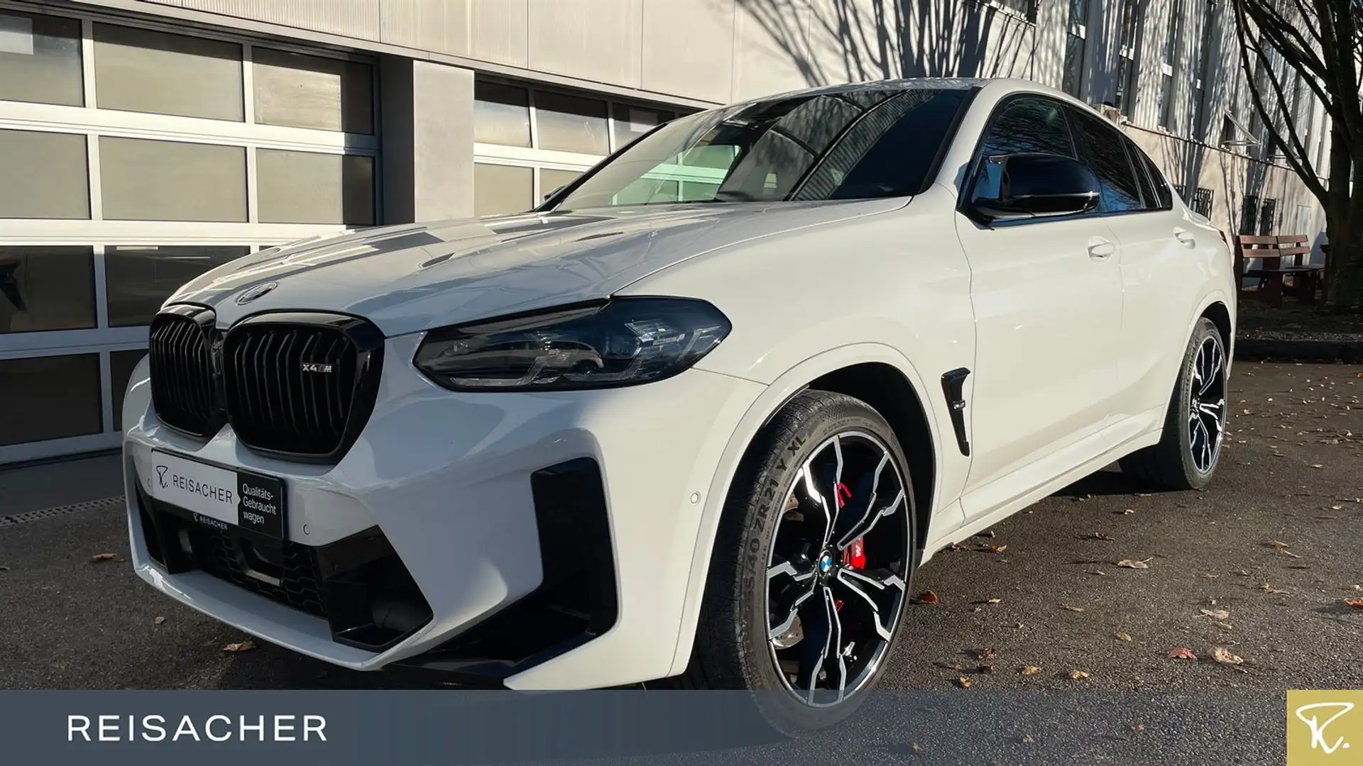 BMW X4 M Competition A Pano,AHK,DAProf,Leder,PA+,HUD Weiß - 1