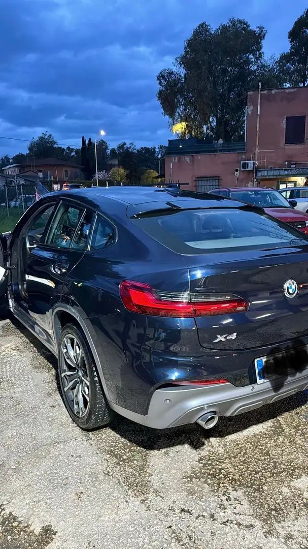 BMW X4 X4 G02 2018 xdrive20d Msport auto my19 Blu/Azzurro - 1
