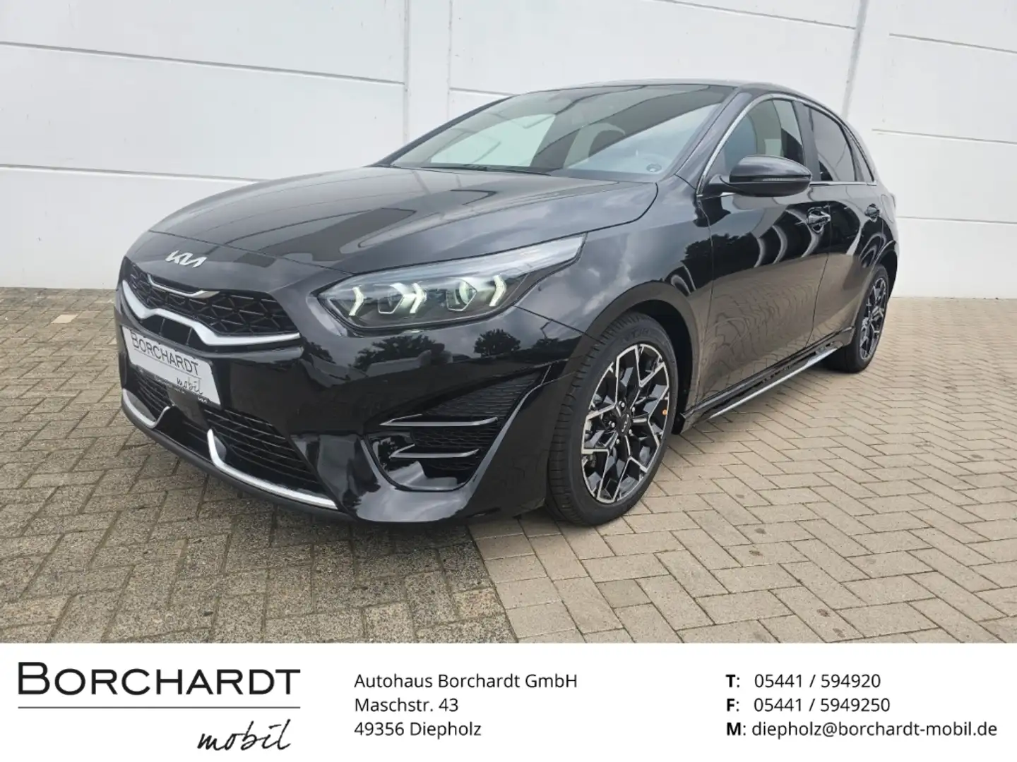 Kia Ceed / cee'd GT Line 1.5 T-GDI Panorama Leder- Techn.Pkt ACC LE Schwarz - 1