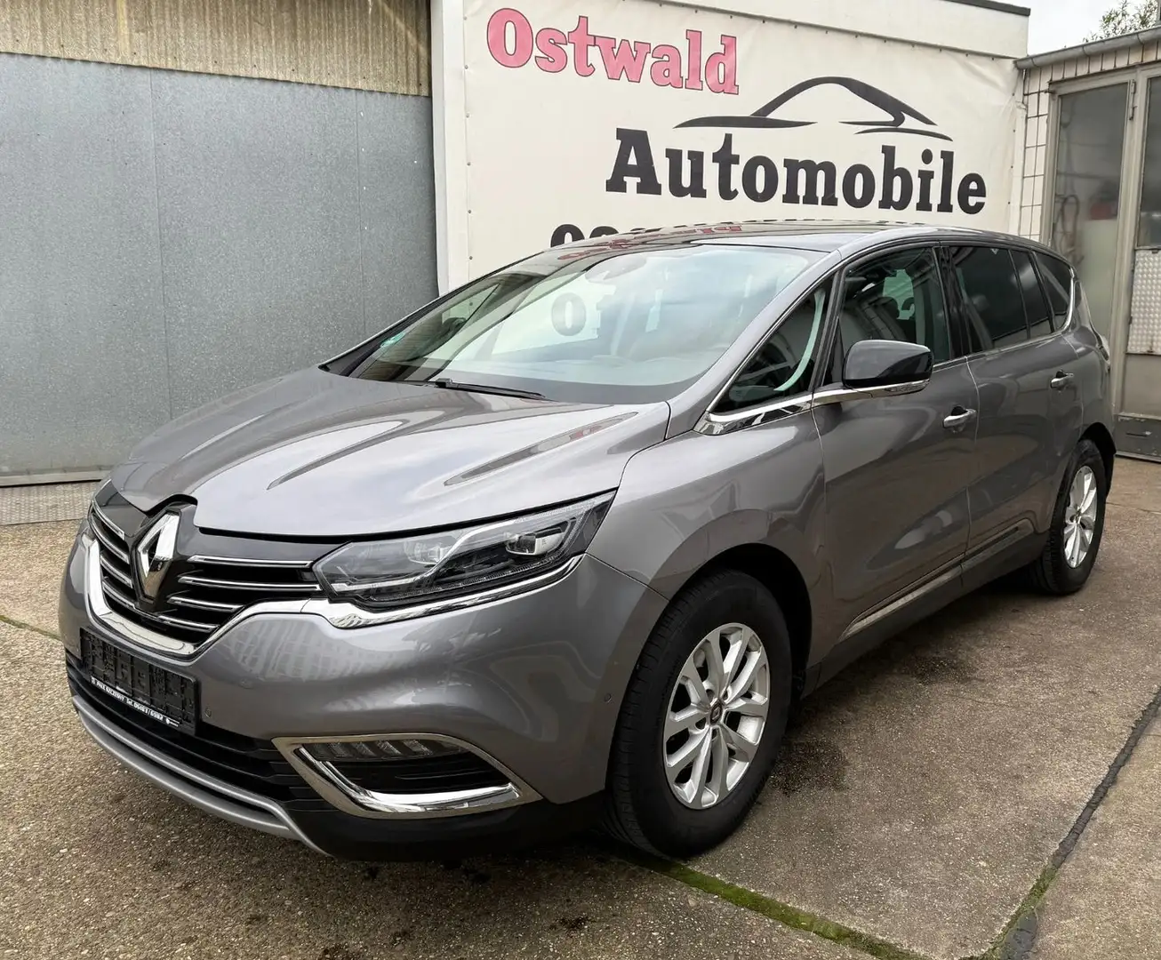 Renault Espace dCi Intens Leder Panorama KeyGo HeadUp 7S Grau - 1
