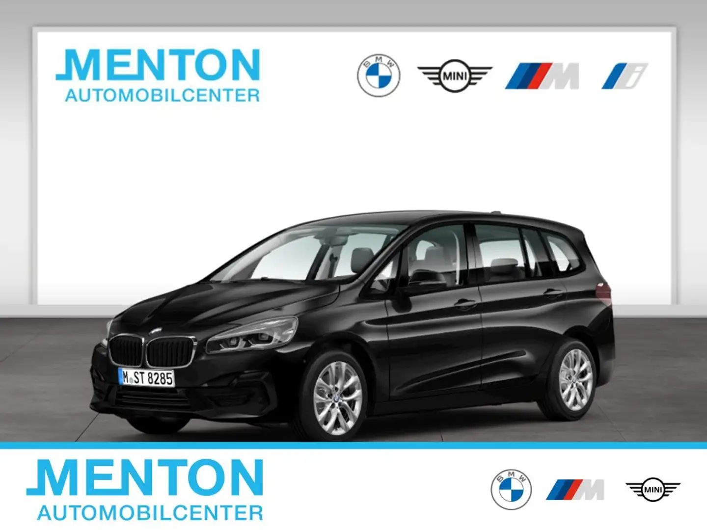 BMW 220 i Advantage DAB LED RFK 3.Sitzreihe Navi Shz Schwarz - 1