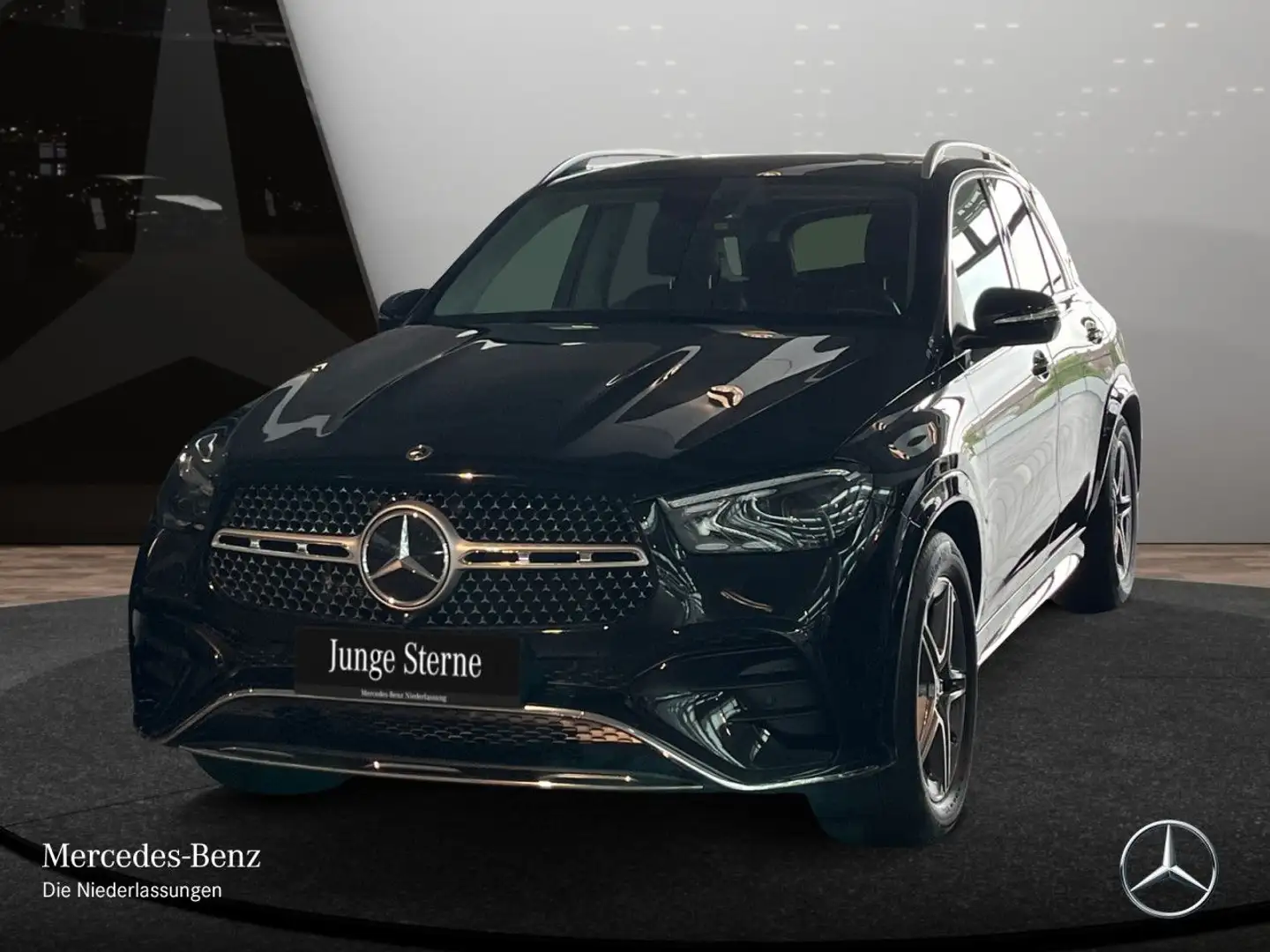 Mercedes-Benz GLE 580 4M AMG+PANO+360+AHK+MULTIBEAM+HUD+SPUR+9G Schwarz - 2
