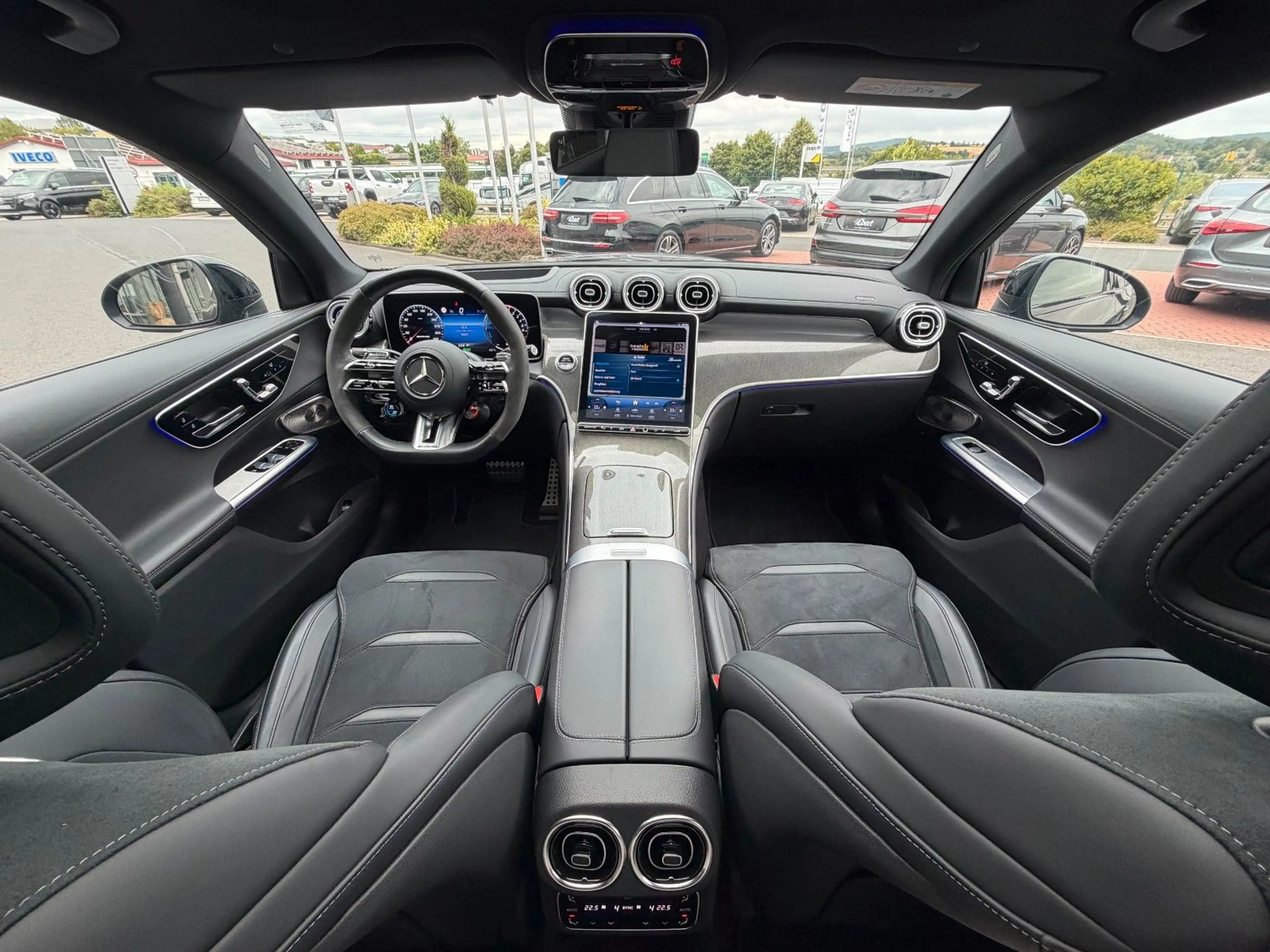 Mercedes-Benz GLC 63 AMG Coupe HUD+Drivers+Burm+360°+Pano+Digi — photo 11