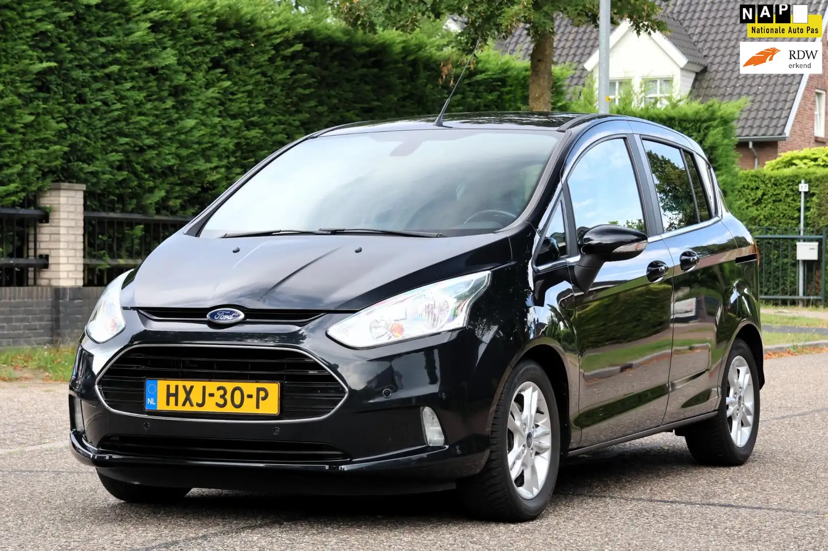 Ford B-Max 1.0 EcoBoost Titanium | CLIMA | CRUISE | CAMERA | Zwart - 1