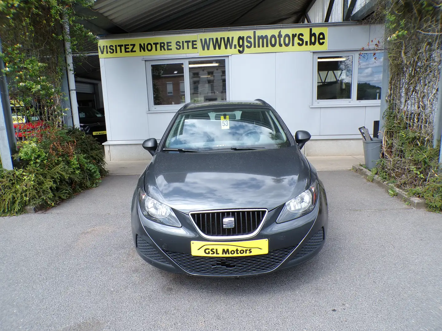 SEAT Ibiza Break 1.2TDi 75cv noire 02/2014 1500 € marchand Grijs - 2