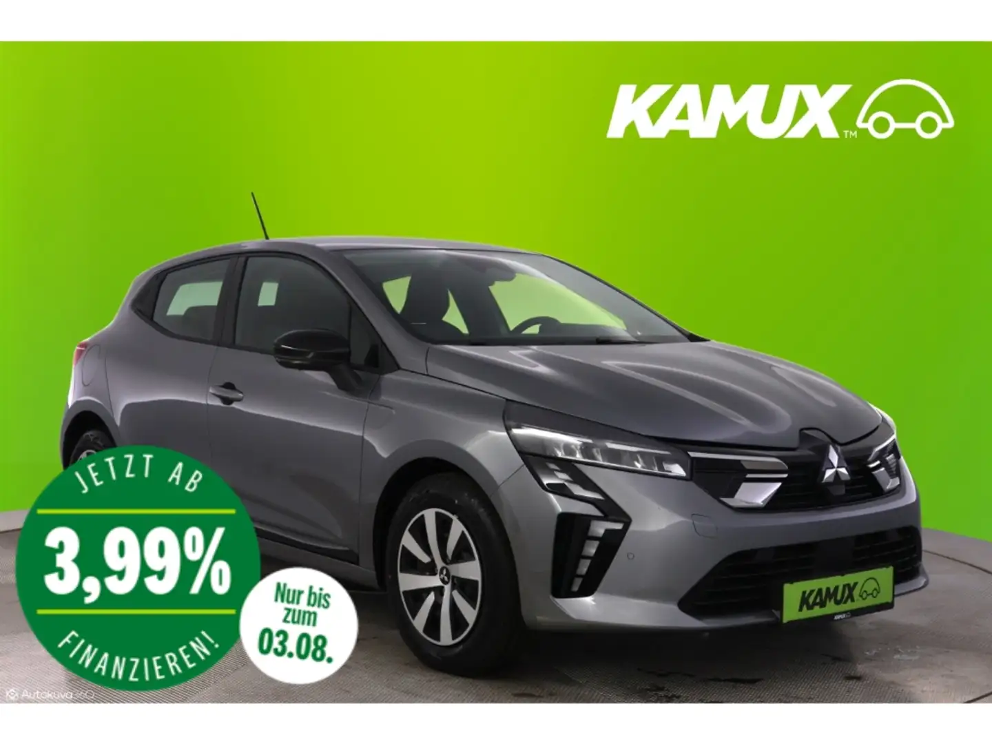 Mitsubishi Colt 1.0 T90 MTS Invite+LED+KAMERA+CARPLAY+SHZ siva - 1