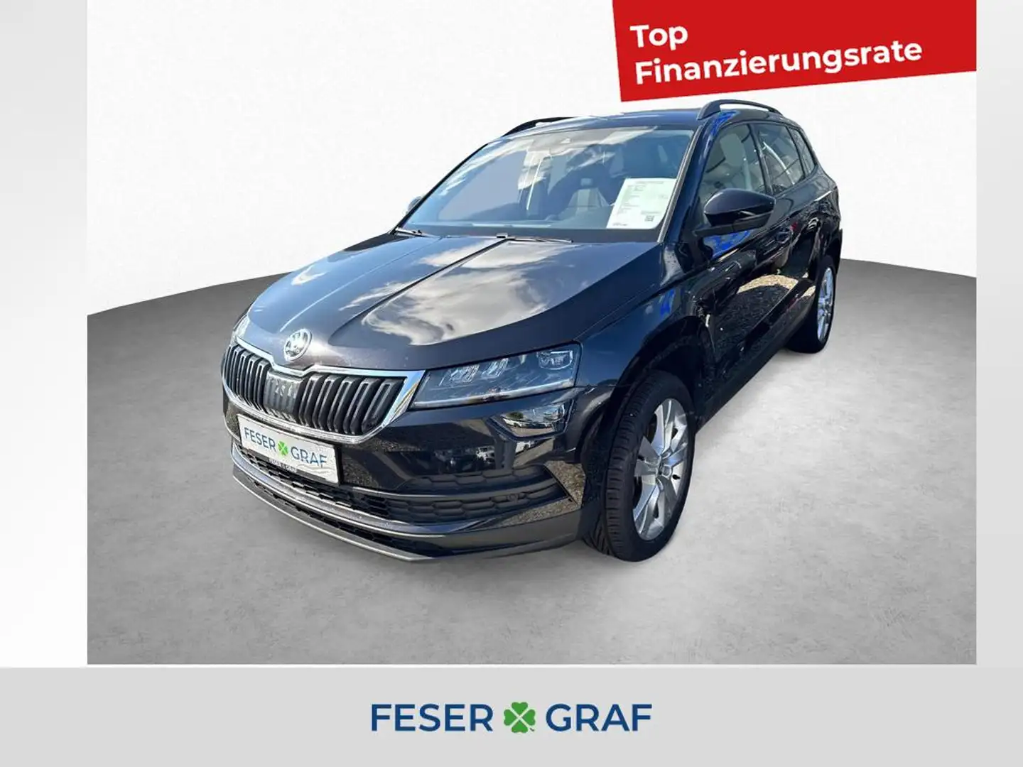 Skoda Karoq Style 1.5 TSI 7-DSG *AHK*NAVI*ACC Schwarz - 1