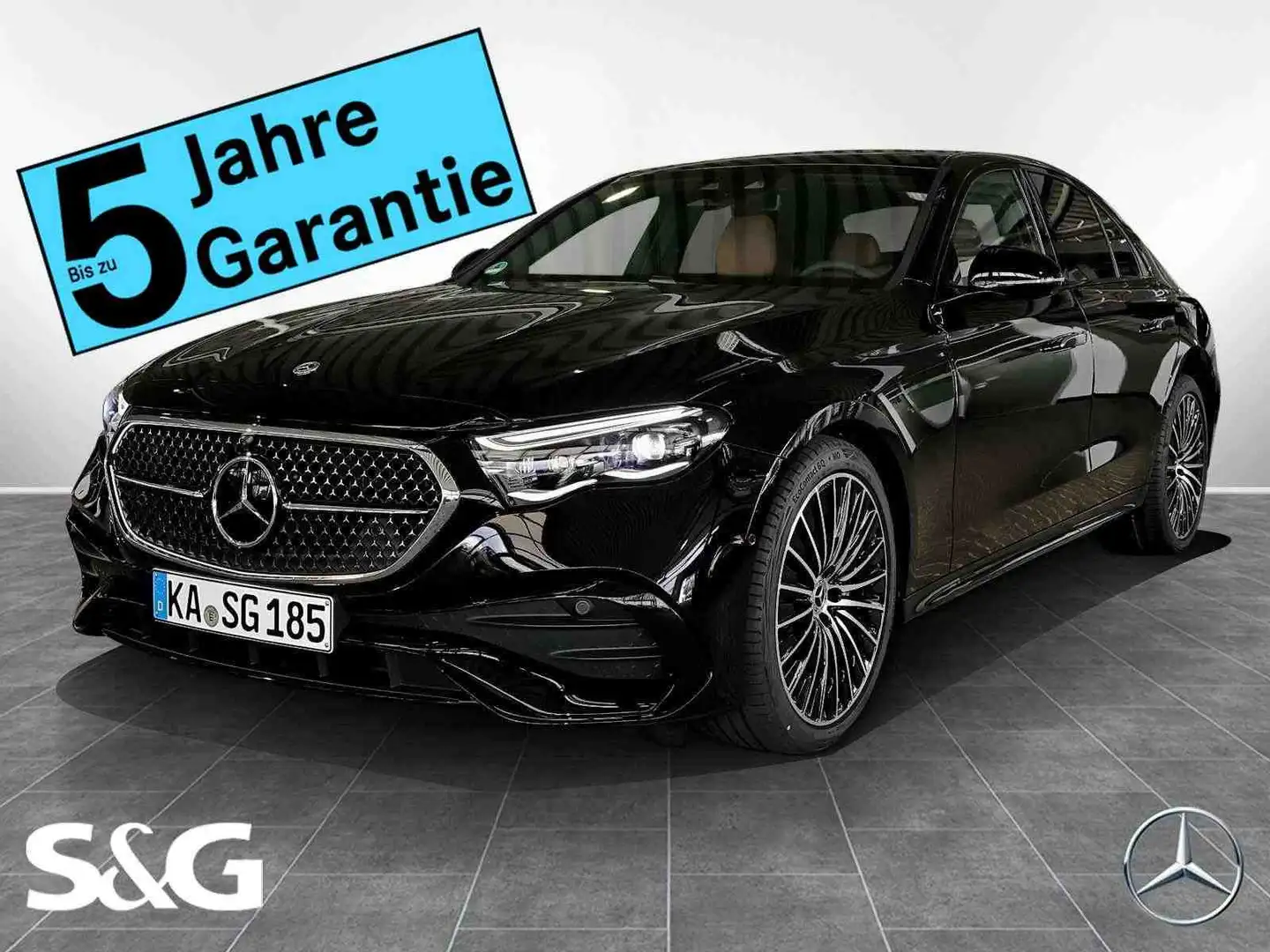 Mercedes-Benz E 450 4M AMG MBUX+360°+DIG-LED+Pano+Night+20Zoll Zwart - 1