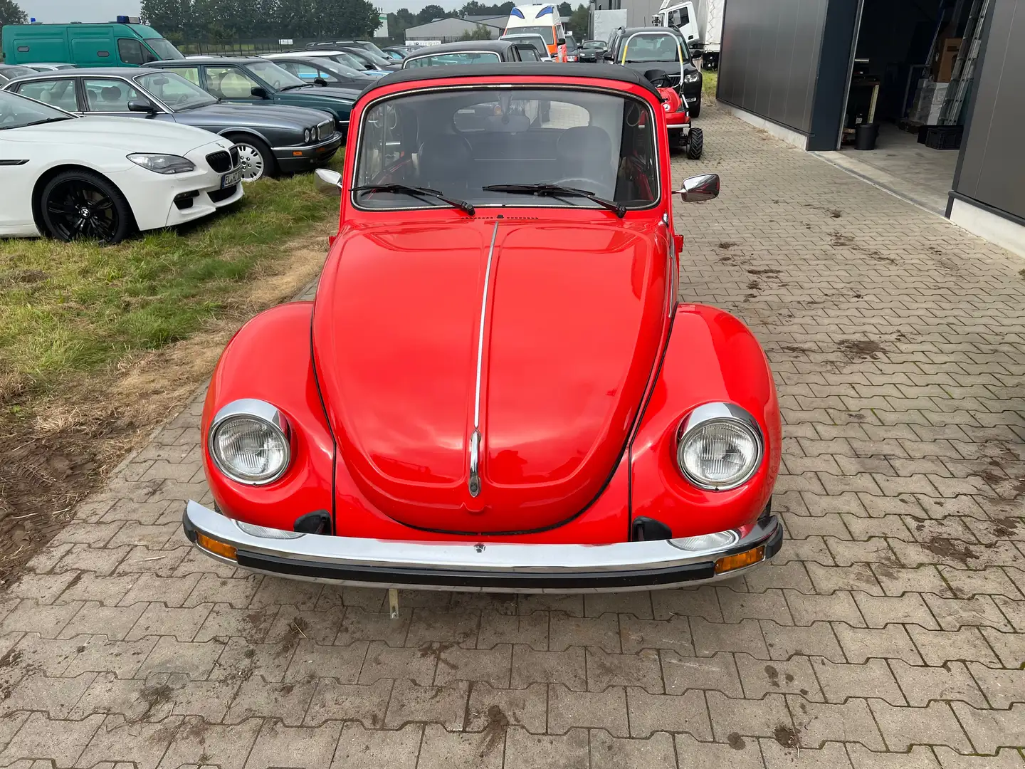 Volkswagen Käfer Cabrio Rouge - 2