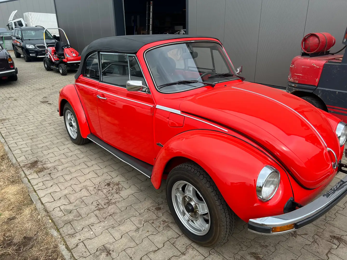 Volkswagen Käfer Cabrio Czerwony - 1