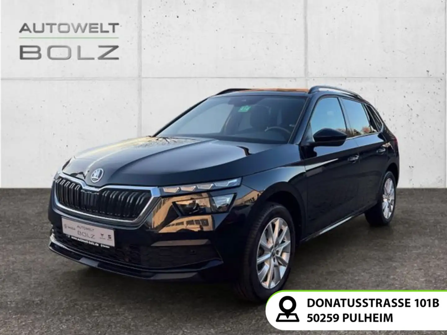 Skoda Kamiq Style 1.5 TSI Pano Navi DigiCock LED ACC A Schwarz - 1