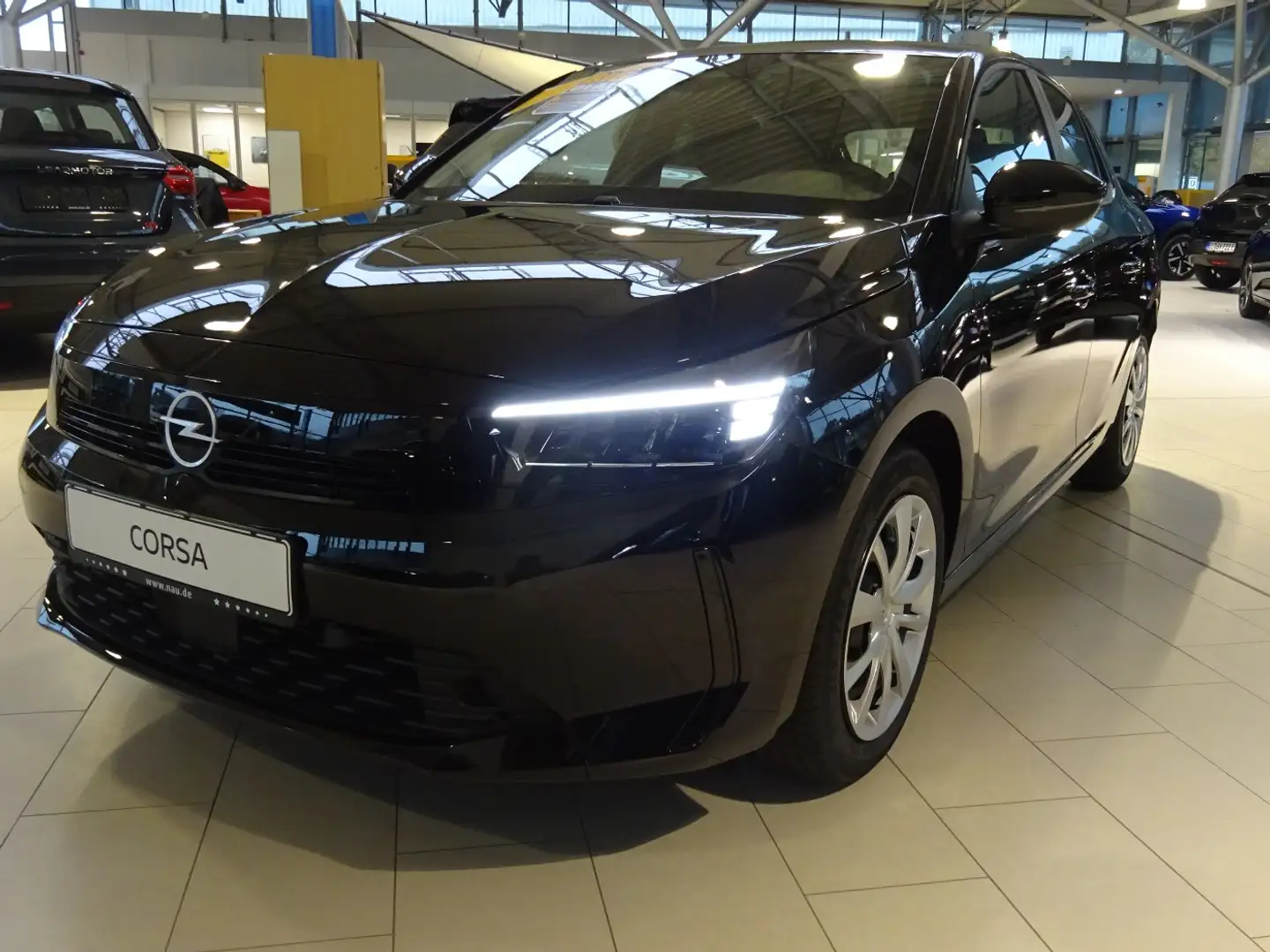 Opel Corsa F 1.2 Turbo Edition LED+SHZ+Fernlichtass. Zwart - 2