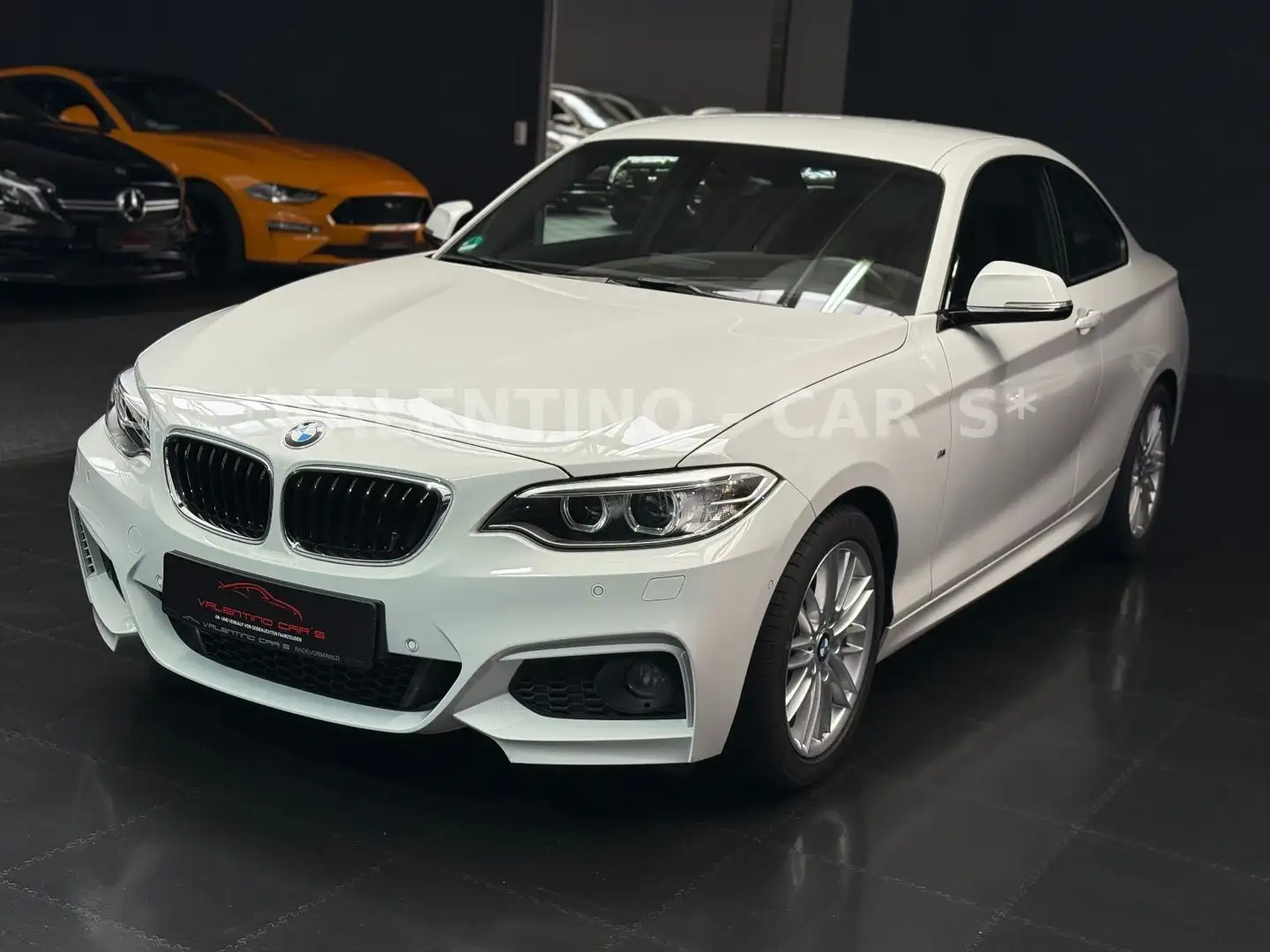 BMW 220 Coupe 220 i M Sport/Navi/BiXen/Leder/PDC/Connect Blanc - 2