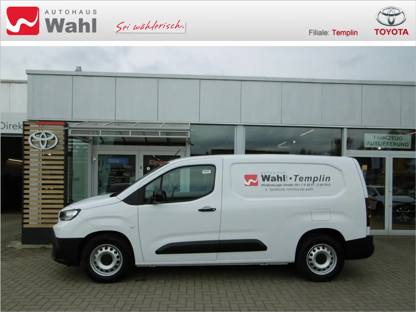Toyota Proace City L2 Electric Meister, Gewerbeangebot Weiß - 2
