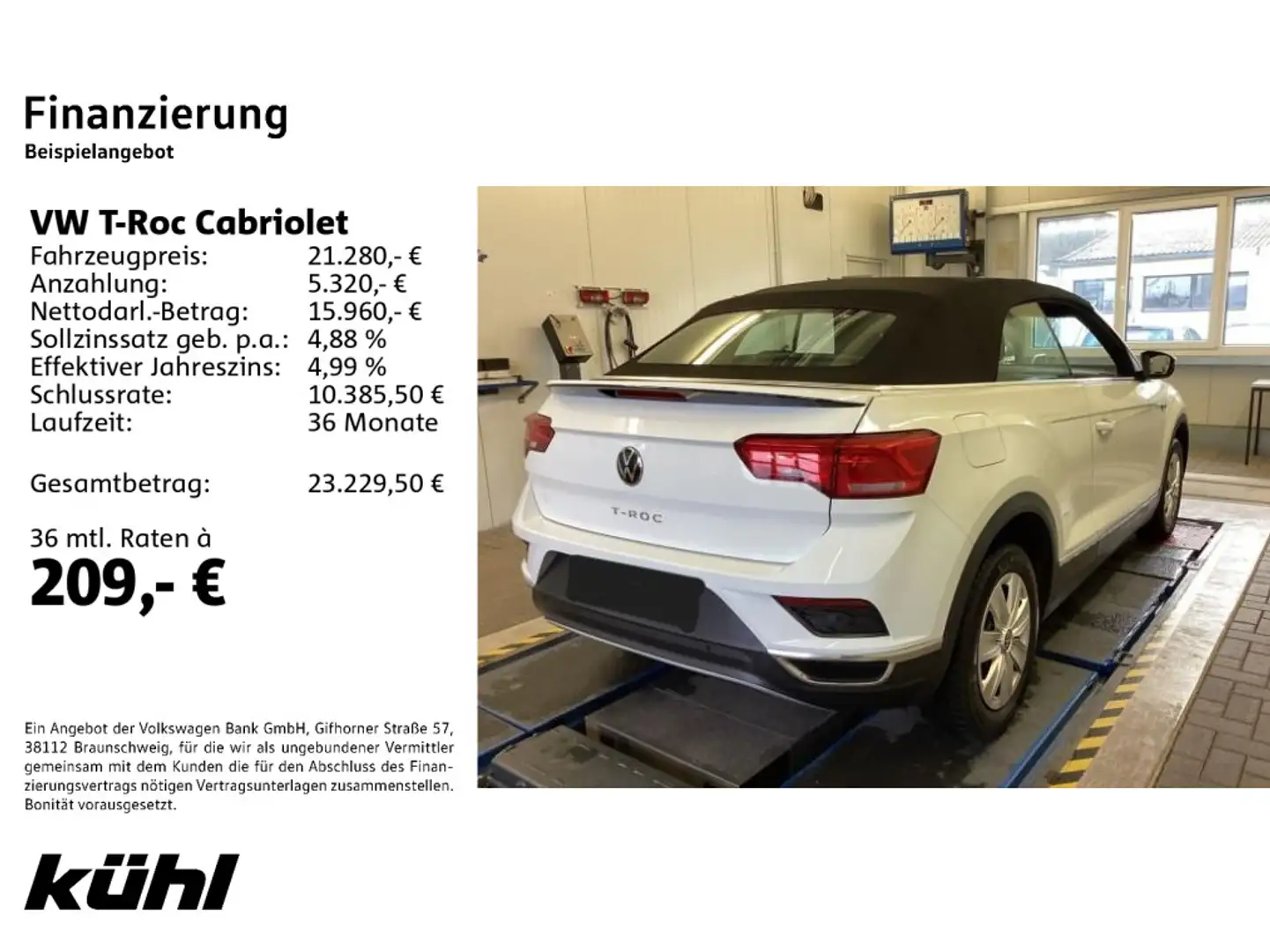 Volkswagen T-Roc 1.0 TSI Active LED/ACC/App Weiß - 2