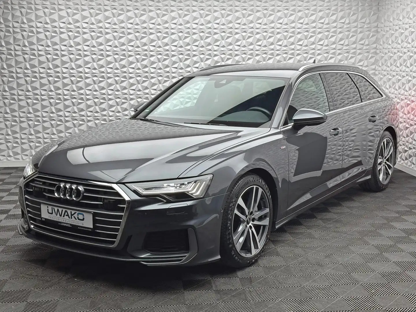 Audi A6 45 TDI QUA/S-LINE PLUS/MATRIX/AHK/ACC/VIRTUAL Gris - 2