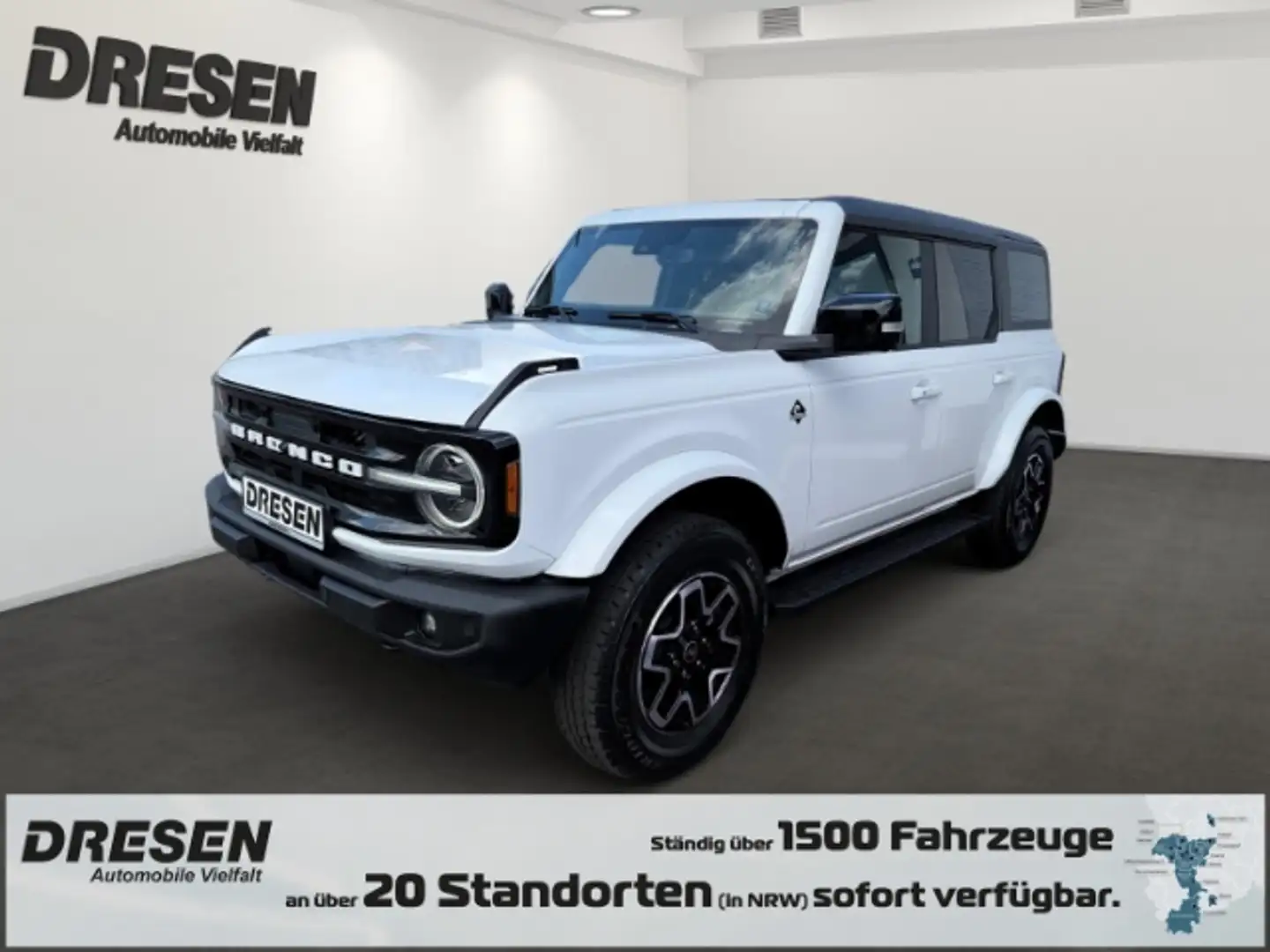 Ford Bronco Outer Banks 2.7 EcoBoost V6 + Werks-Tageszulassung Wit - 1