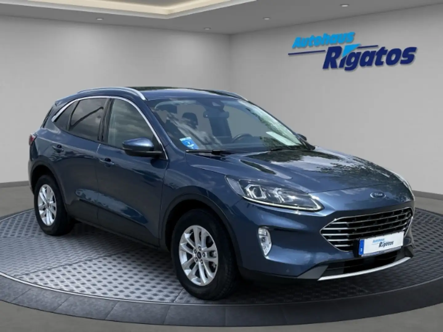 Ford Kuga 2.5 Duratec Hybrid FHEV Titanium Autom. Head-up-Di Blau - 1