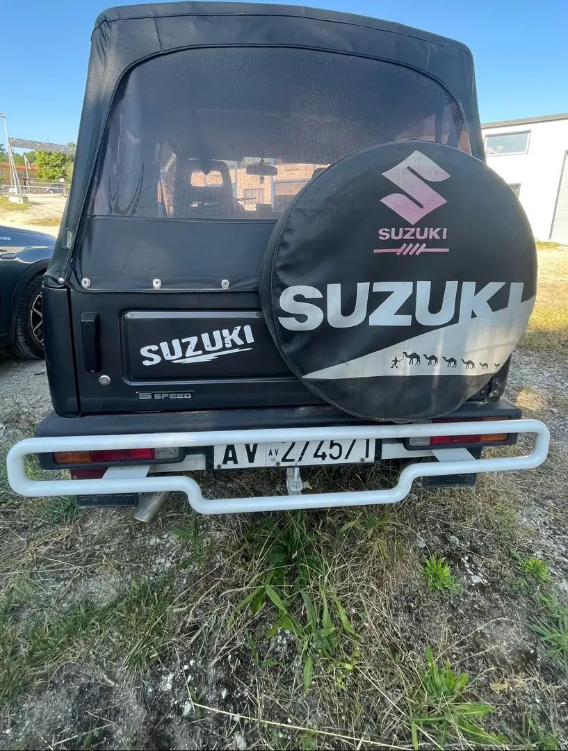 Suzuki SJ 413 Cabrio 1.3 JX De Luxe Чорний - 2
