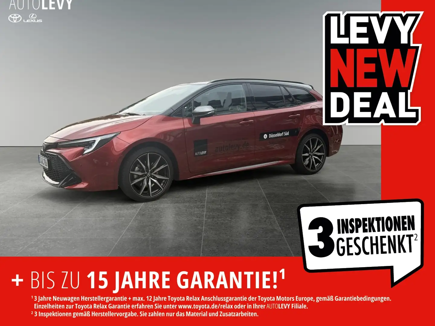 Toyota Corolla TS 2.0 l Hybrid  GR Sport *CARPLAY* Orange - 1