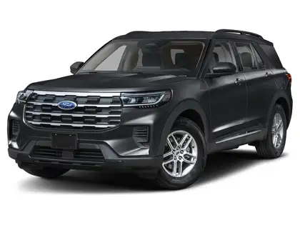 Black 2025 Ford Explorer SUV / Crossover All-Wheel Drive