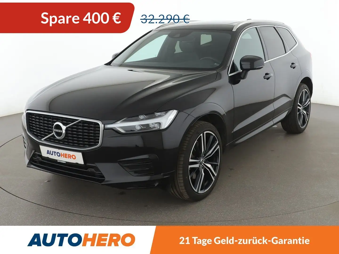 Volvo XC60 2.0 T5 R-Design AWD Aut.*NAVI*LED*TEMPO*CAM*PDC* Schwarz - 1