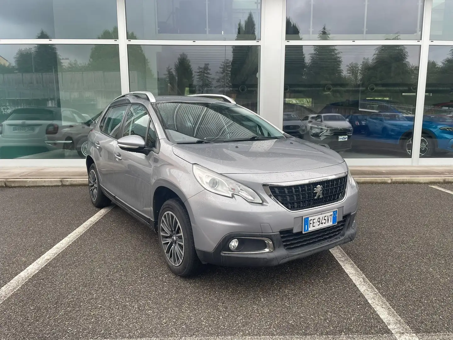Peugeot 2008 1.2 PureTech Active 82Cv E6 Argento - 1