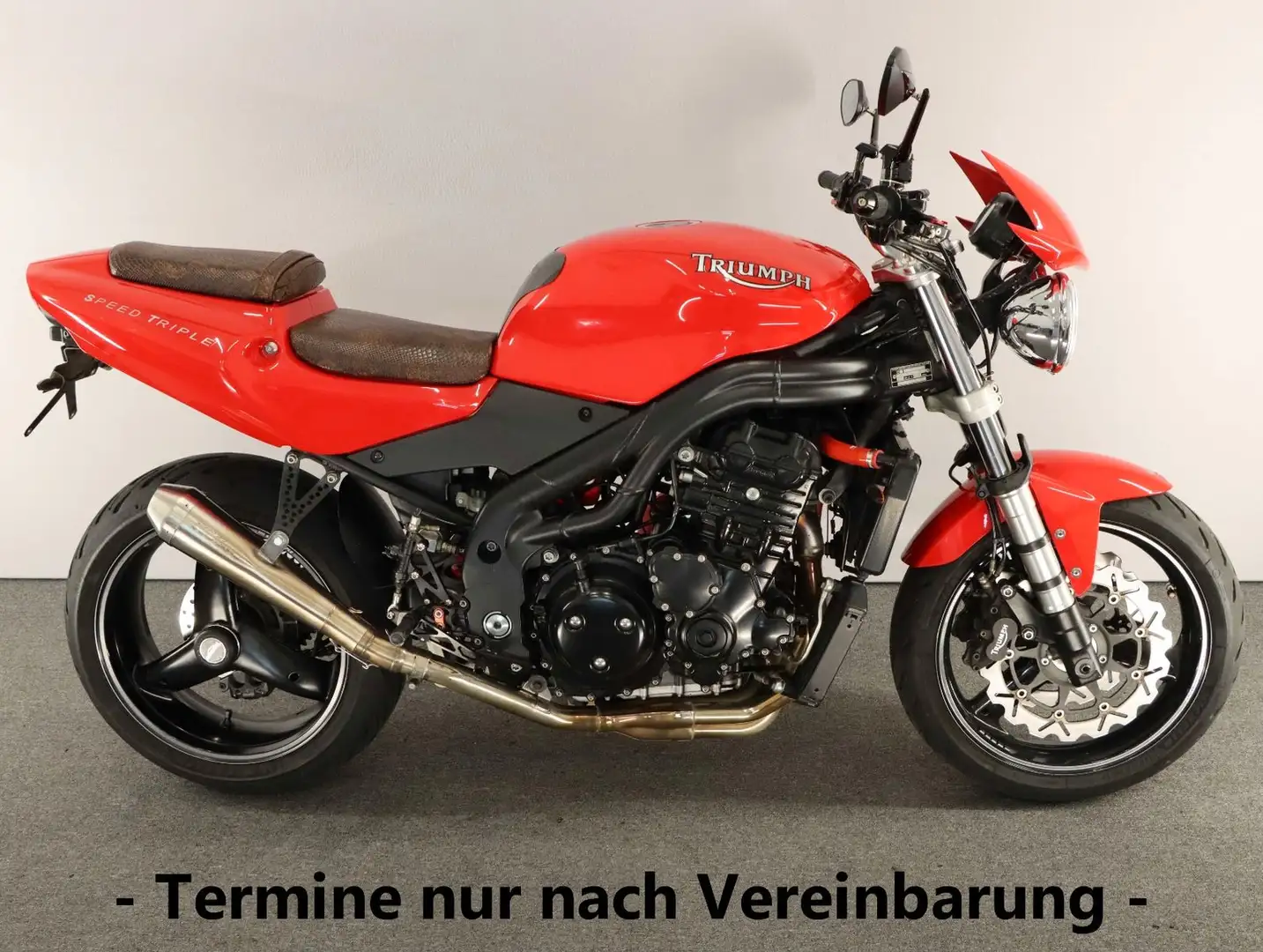 Triumph Speed Triple 955i FI| Top Zustand| TÜV 02.2026 Roşu - 1